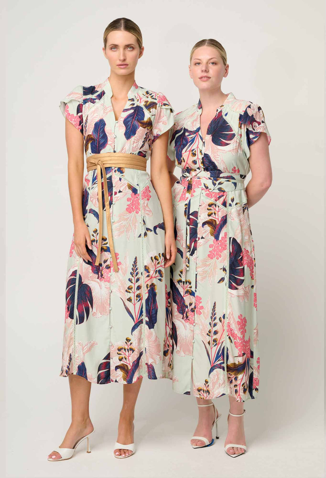 OnceWas Maysa Viscose Dress in Oasis Flora
