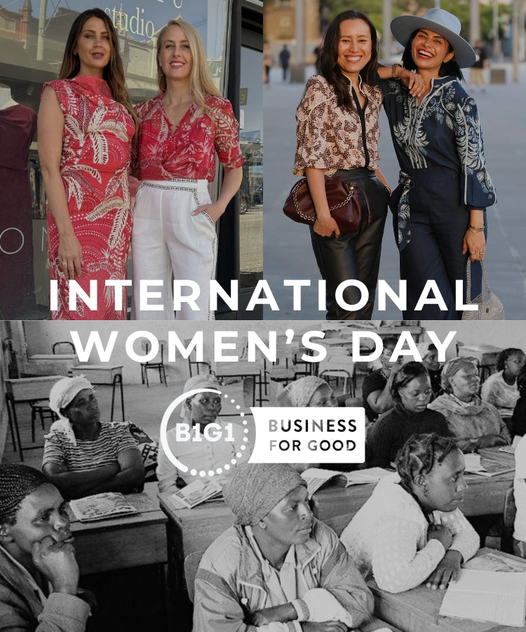 OnceWas x B1G1 for IWD 2026 🖤