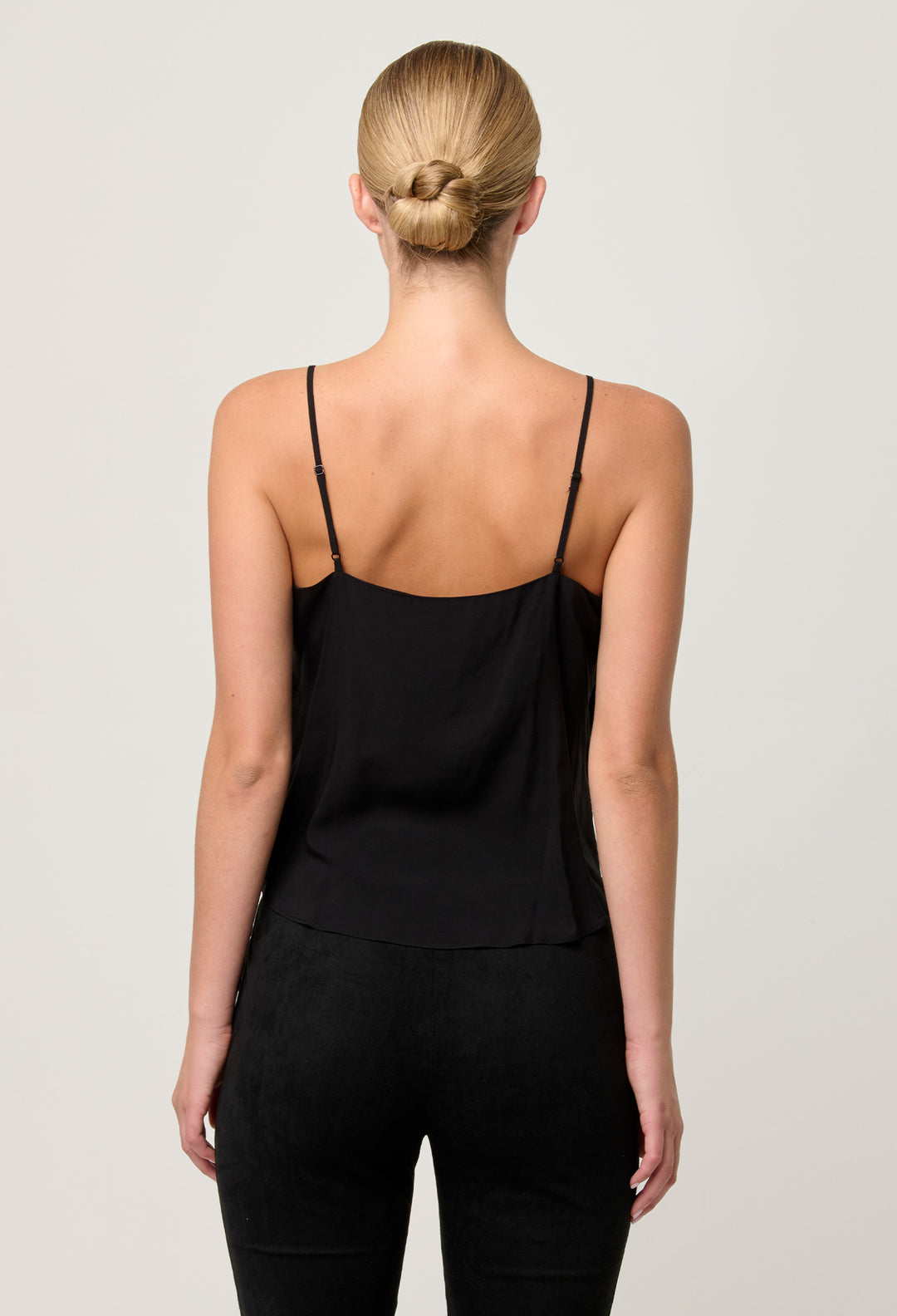 Viscose Cami Top in Black