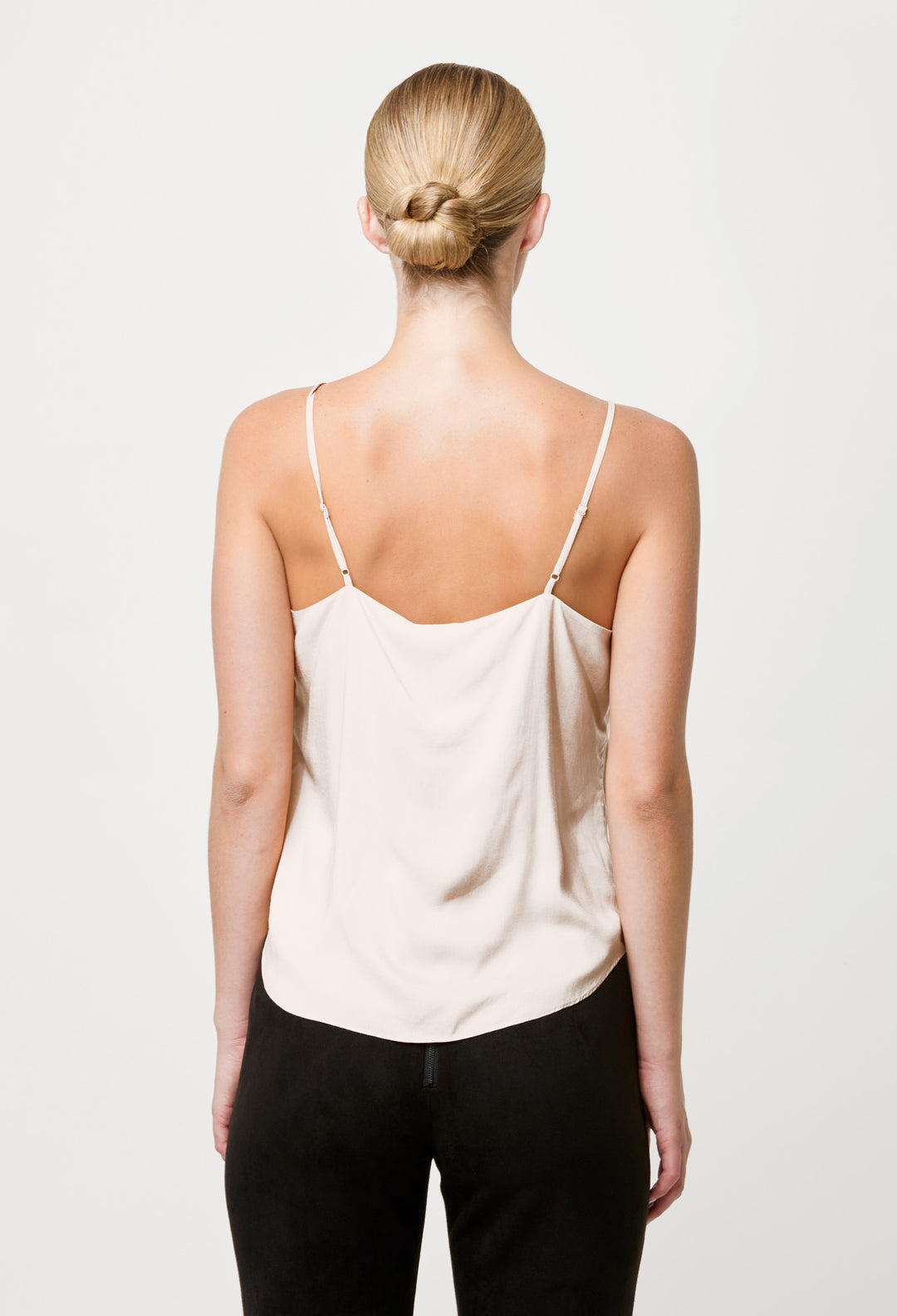OnceWas Viscose Cami Top in Ivory