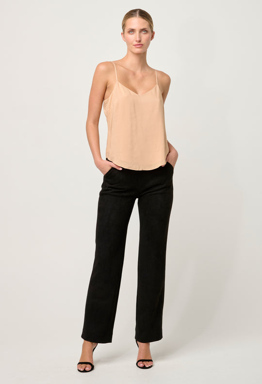 OnceWas Viscose Cami Top in Nude
