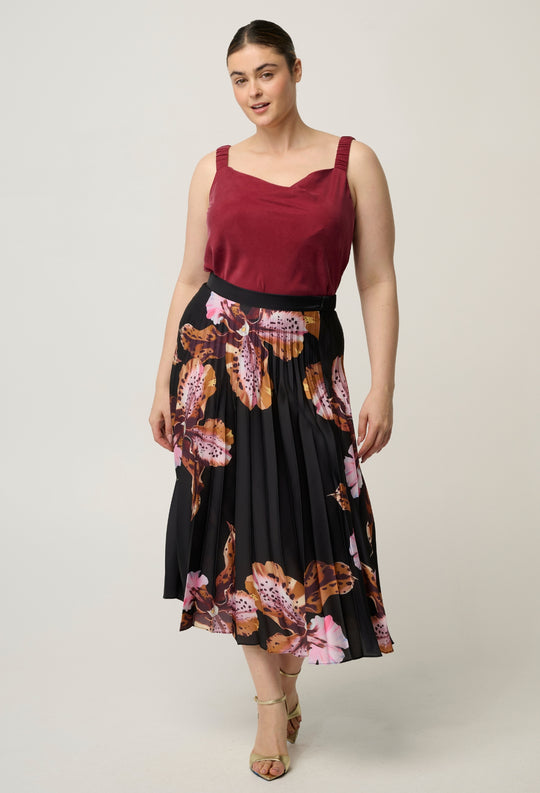 Delray Reversible Cami in Ruby