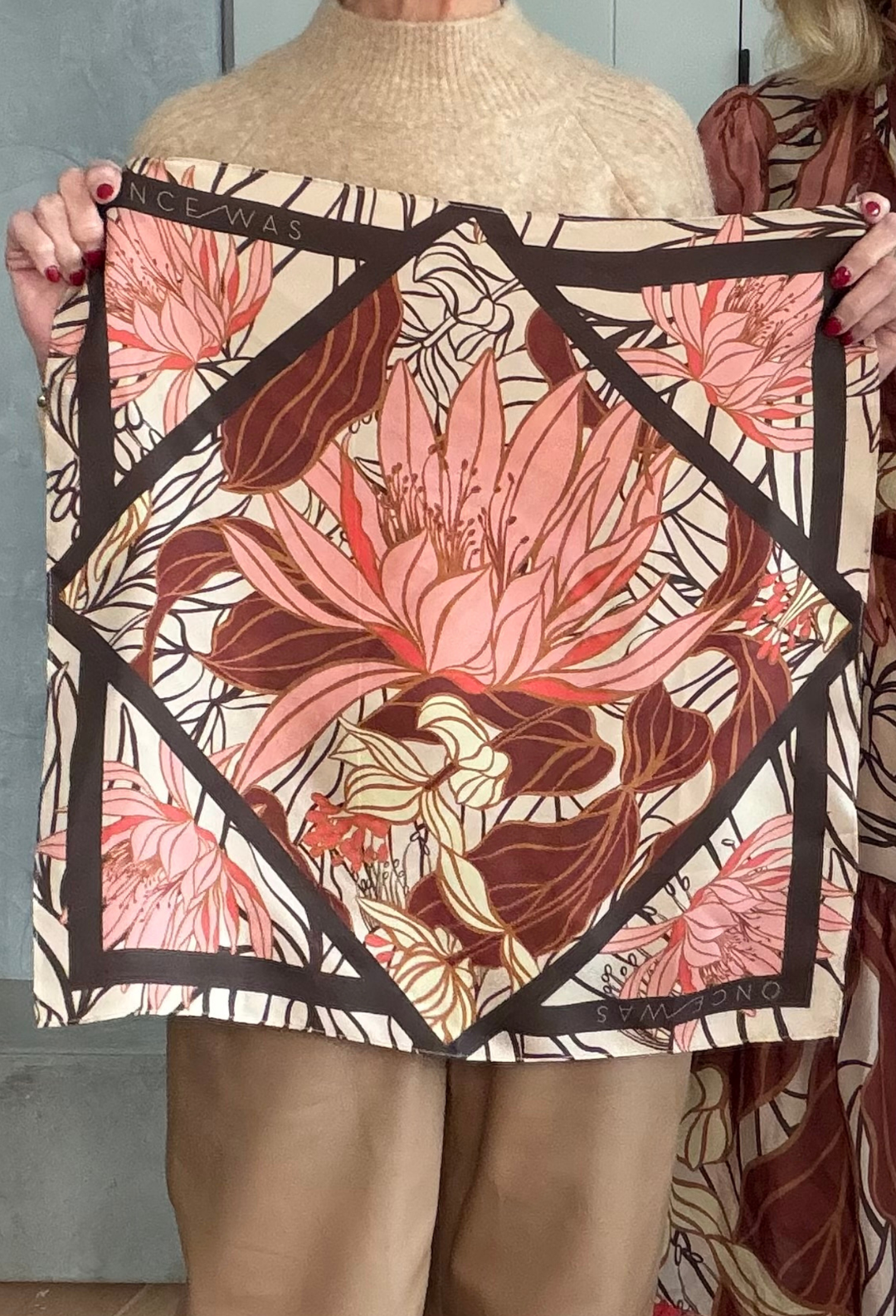 Silk Scarf in Cathedral Botanic
