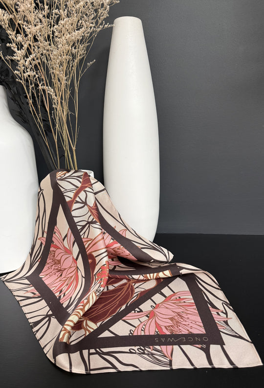 Silk Scarf in Cathedral Botanic