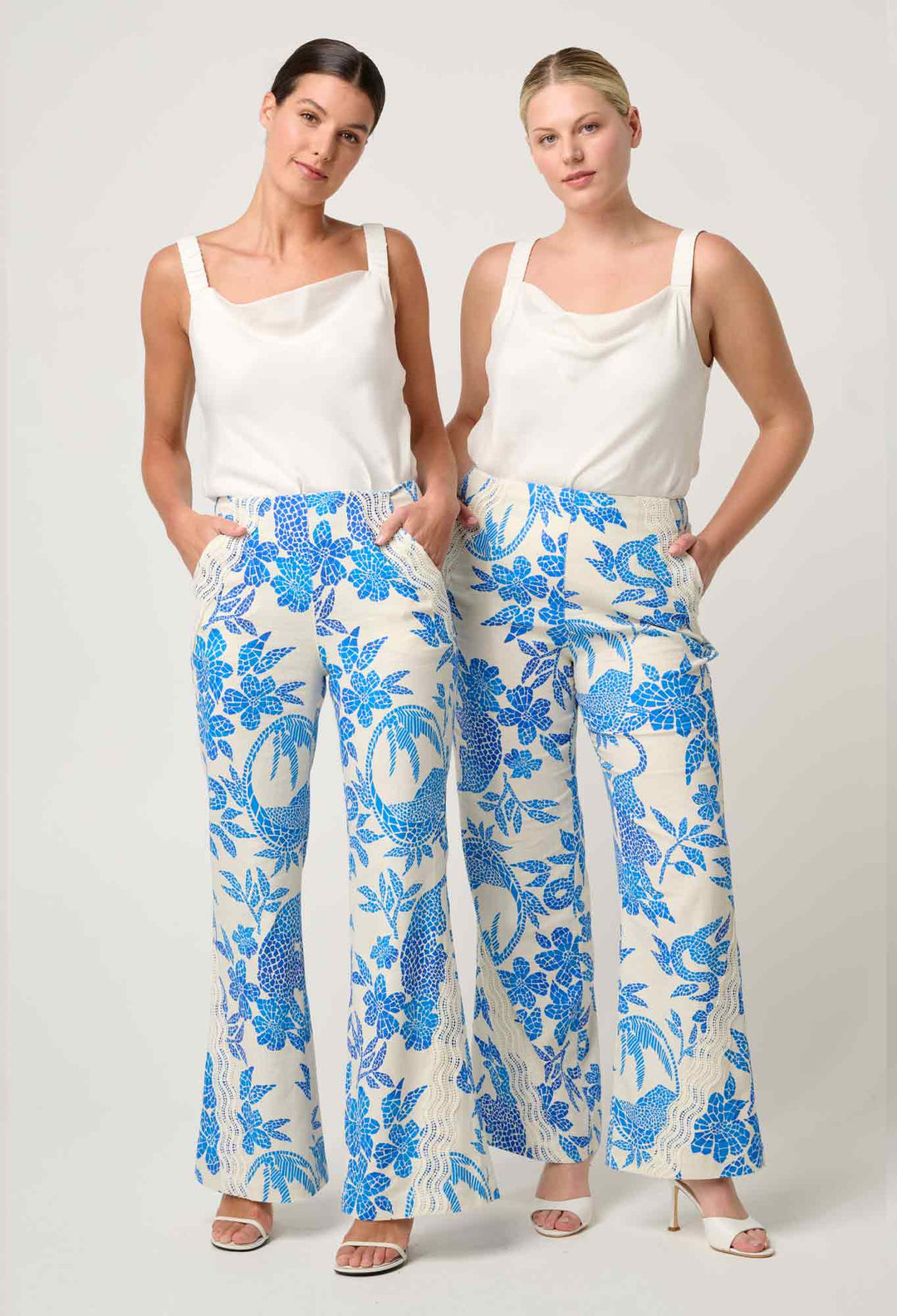 Delray Reversible Cupro Cami in Ivory
