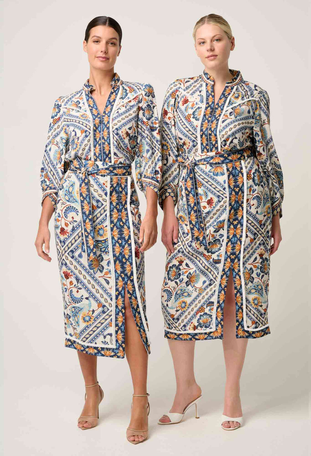 Alexis Linen Viscose Fringe Shirt in Petinos Floros