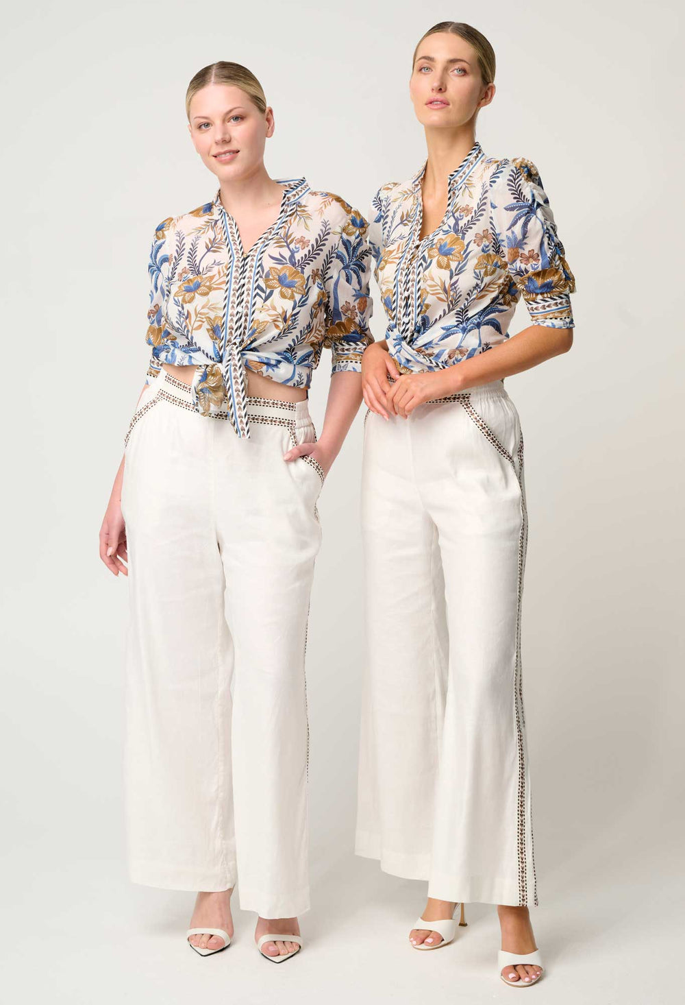 OnceWas Calantha Silk Cotton Shirt in Golden Medina