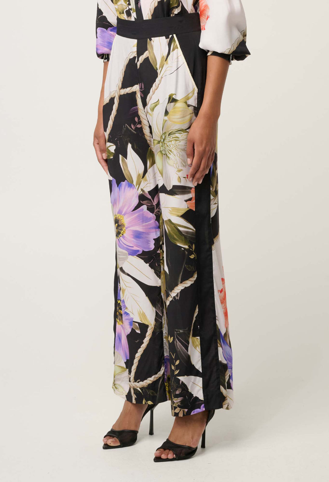 Sorrel Wide Leg Pant in Tangled Blossom