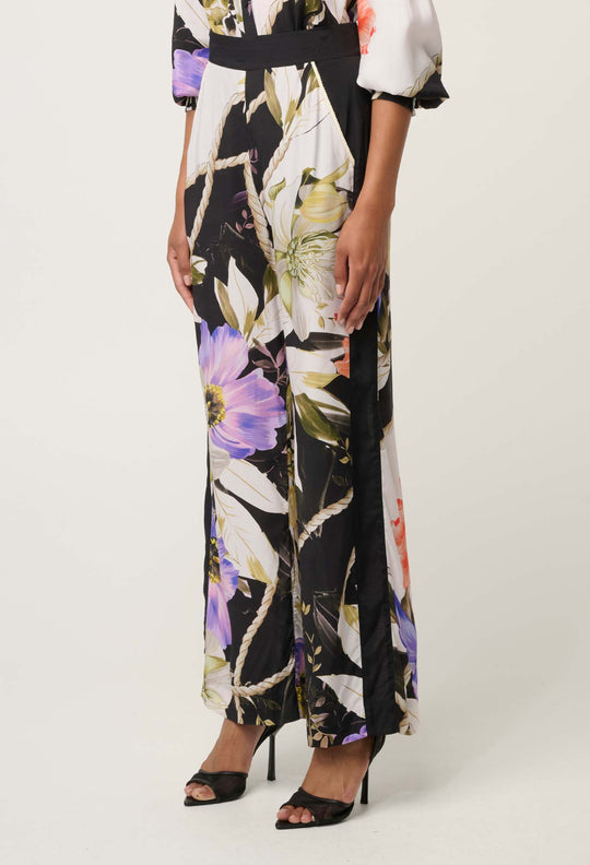 Sorrel Wide Leg Pant in Tangled Blossom