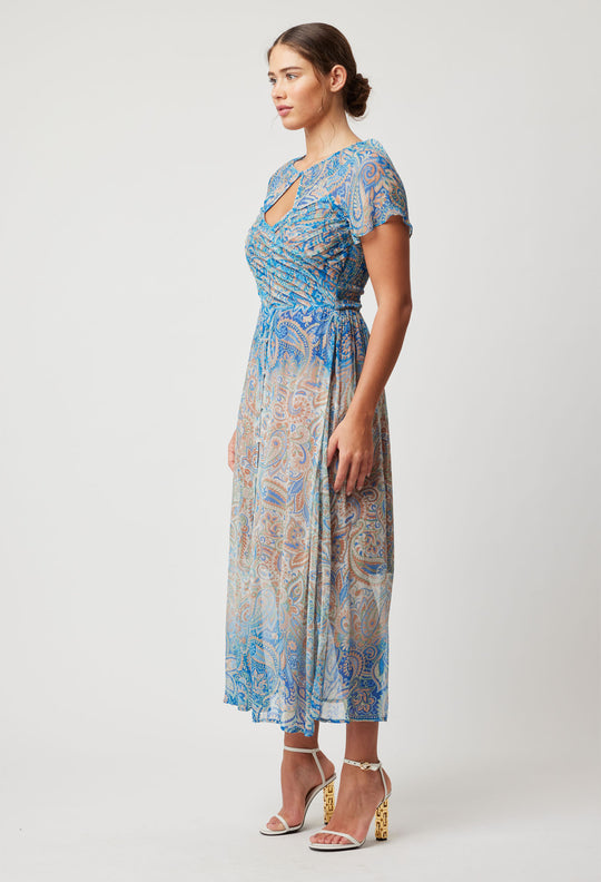 OnceWas Rio Viscose Dress in Capri Paisley Print