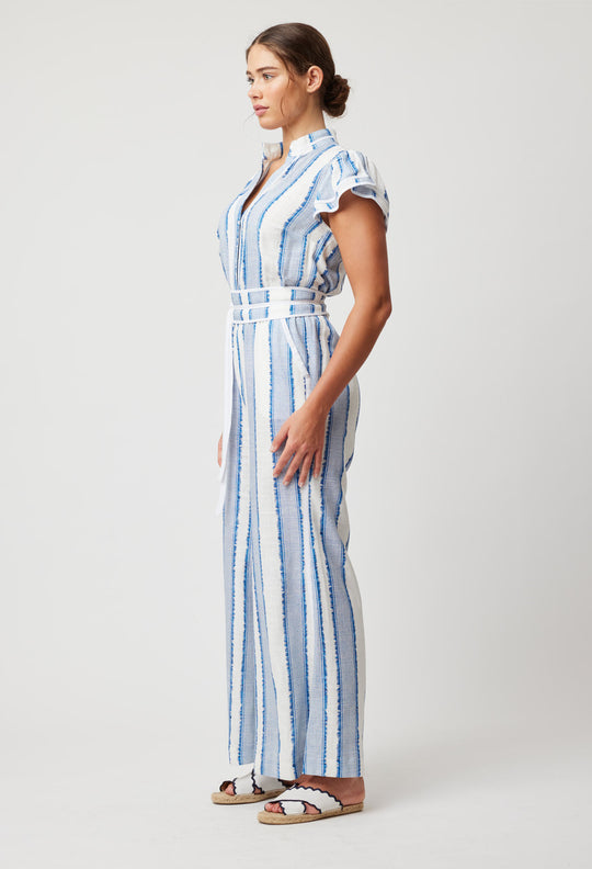 OnceWas Positano Viscose Linen Jumpsuit in Sorrento Jumpsuit