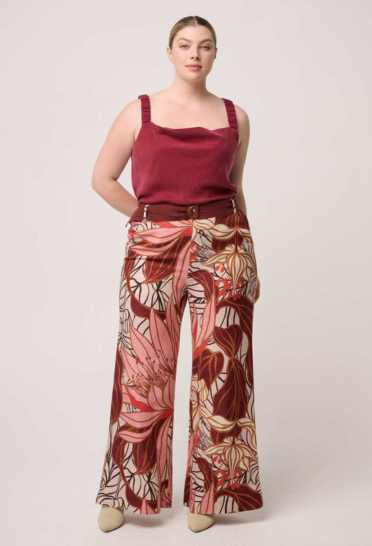 Delray Reversible Cami in Ruby