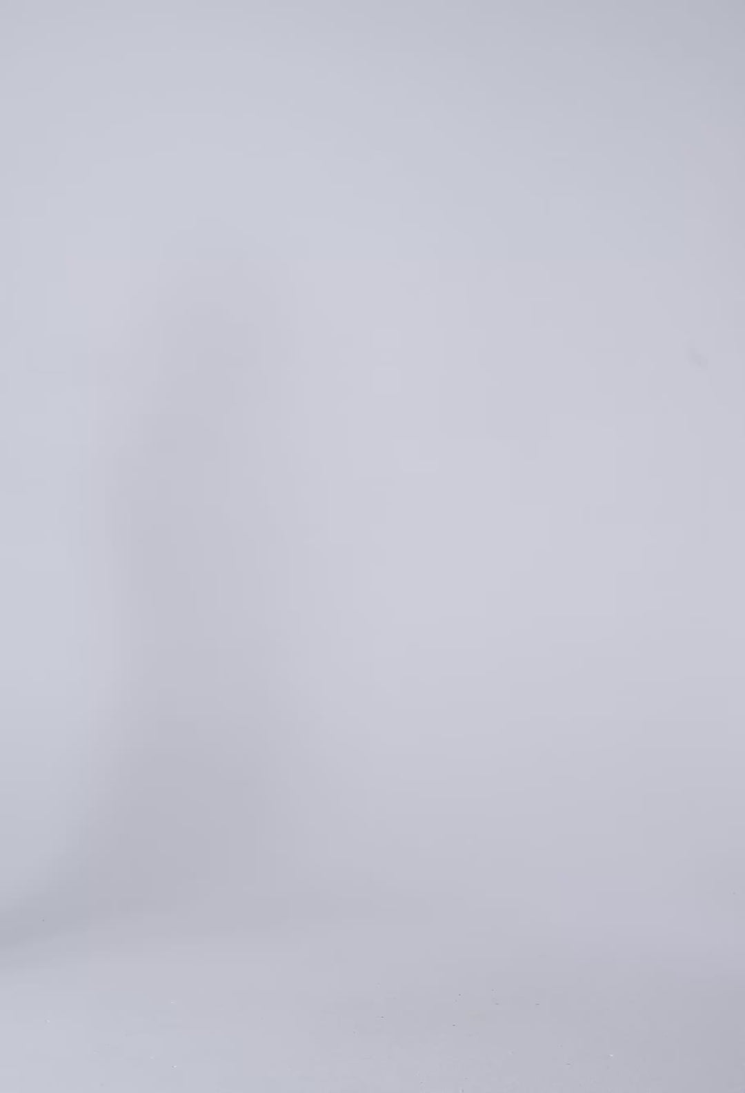 OnceWas Calantha Viscose Dobby Ruched Sleeve Shirt in Azure Mosaic