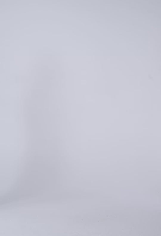 OnceWas Calantha Viscose Dobby Ruched Sleeve Shirt in Azure Mosaic